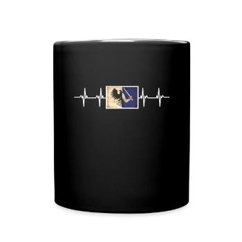 Irish Ireland Connacht Flag - Tasse einfarbig - Schwarz - Vorne