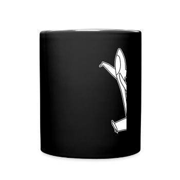 Glider Glider Pilot - Full Colour Mug - black - Front