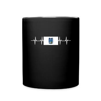 Mexican Mexico Aguascalientes Flag - Full Colour Mug - black - Front