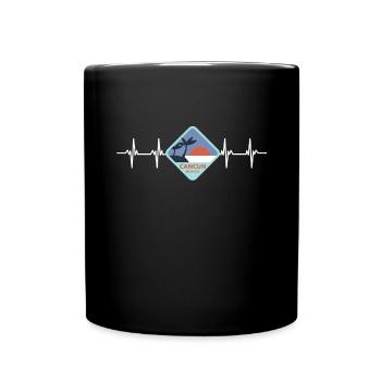 Mexique Cancun Flag - Mug uni - noir - Devant