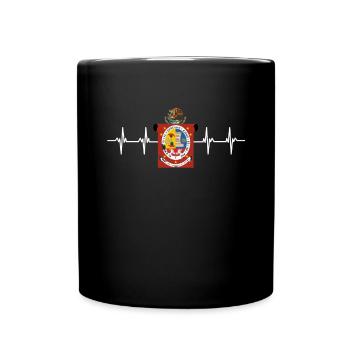 Mexican Mexico Oaxaca Flag - Full Colour Mug - black - Front