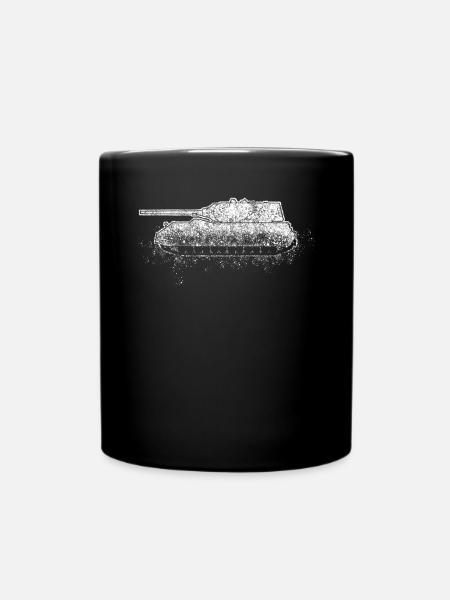 Panzer Panzerfahrer - Tasse einfarbig - Schwarz