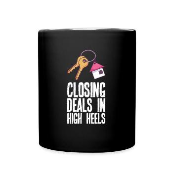 92671607972384608 avant - Mug uni - noir - Devant