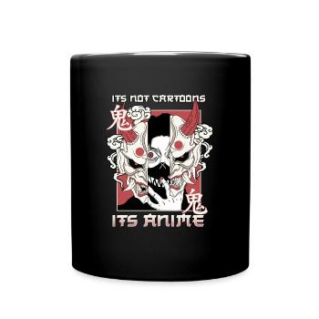 ANIME BOYS2 ITSNORCARTOONSITANIME - Full Colour Mug - black - Front