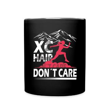 XC running present for men and women - Full Colour Mug - black - Front