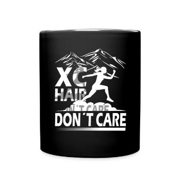 Présent de course XC pour hommes et femmes - Mug uni - noir - Devant