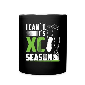 XC running present for men and women - Full Colour Mug - black - Front