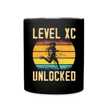 XC running present for men and women - Full Colour Mug - black - Front