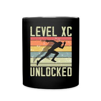 XC running present for men and women - Full Colour Mug - black - Front