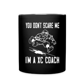 XC running present for men and women - Full Colour Mug - black - Front