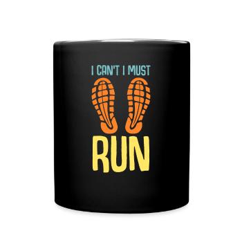 Running Shoes Running Sports - Full Colour Mug - black - Front