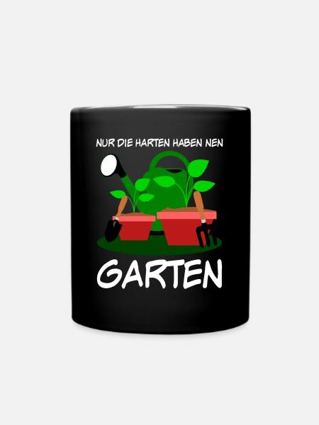 Garten Spruch Galabau Galabauer Gärtner - Tasse einfarbig - Schwarz
