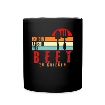 Garten Galabau Gärtner Galabauer - Tasse einfarbig - Schwarz - Vorne