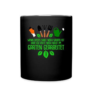 Landscaping Gardeners Landscaping Farmers Garden - Full Colour Mug - black - Front