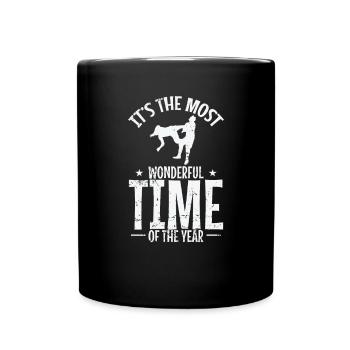 It's the most Wonderful Time of the Year - Tasse einfarbig - Schwarz - Vorne