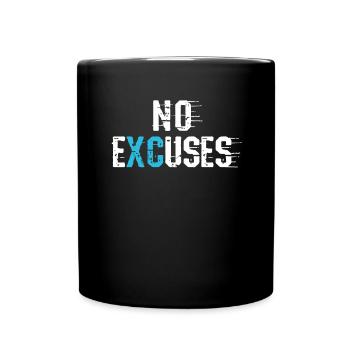 XC running present for men and women - Full Colour Mug - black - Front