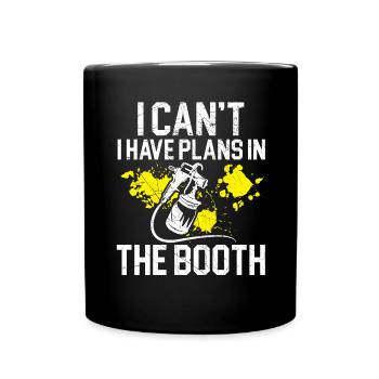 It's not a barrel, it's a flow indicator body - Full Colour Mug - black - Front