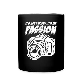 Photographer Camera Photos Photograph - Full Colour Mug - black - Front