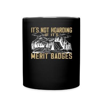 Camping Scoutmaster - Drôle de chef scout - Mug uni - noir - Devant