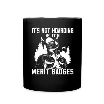 Camping Scoutmaster - Drôle de chef scout - Mug uni - noir - Devant