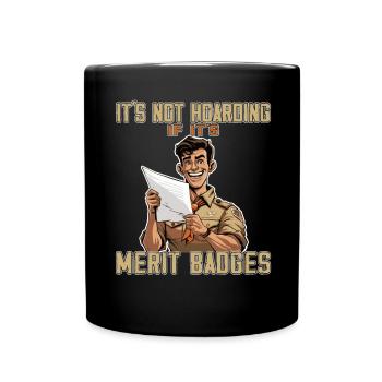 Camping Scoutmaster - Drôle de chef scout - Mug uni - noir - Devant