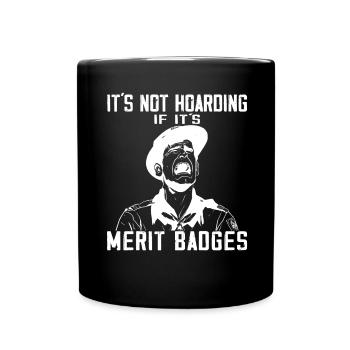 Camping Scoutmaster - Drôle de chef scout - Mug uni - noir - Devant