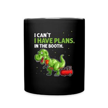 Car painter for body technicians - Full Colour Mug - black - Front