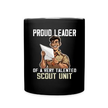 Camping Scoutisme - Drôle de guide scout - Mug uni - noir - Devant