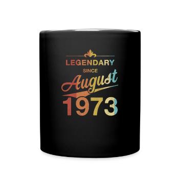 50e anniversaire Légendaire Août 1973 Volume 73 - Mug uni - noir - Devant