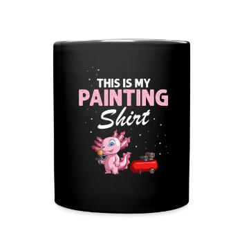 Car painter offer for coachbuilders - Full Colour Mug - black - Front
