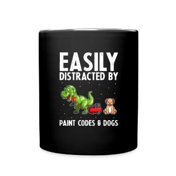Car Painter for Car Painter for Car Detailer - Full Colour Mug - black - Front