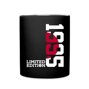 LIMITED EDITION 1995 JAPAN 31. GEBURTSTAG - Tasse einfarbig - Schwarz - Vorne