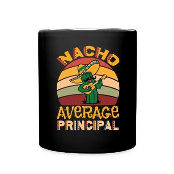 Cinco De Mayo Nacho Principal moyen - Mug uni - noir - Devant