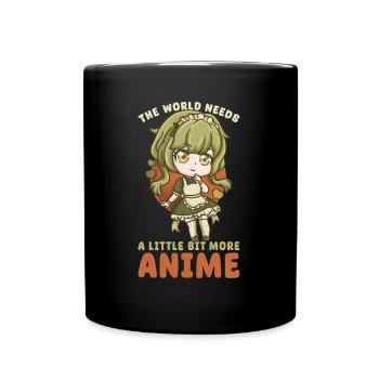 This Is My Anime Watching Shirt I Kawaii Otaku - Tasse einfarbig - Schwarz - Vorne