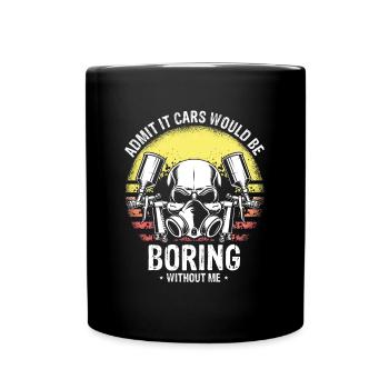 Offre Car Painter pour les carrossiers - Mug uni - noir - Devant
