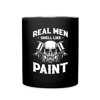 Dicton de carrossier pour les peintres automobiles - Mug uni - noir - Devant