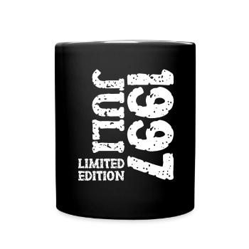 1997 Juillet Édition Limitée Cadeau d’Anniversaire - Mug uni - noir - Devant