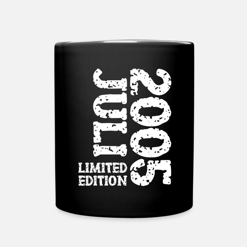 2005 Juli Limited Edition Geburtstag Geschenk - Tasse einfarbig - Schwarz