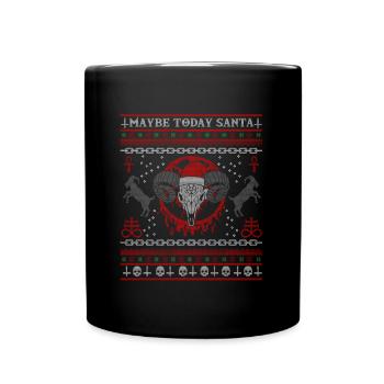 I Pentagramme du diable satanique - Mug uni - noir - Devant