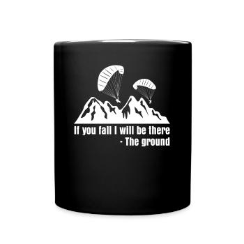 Gleitschirm Parapente Parapente - Mug uni - noir - Devant