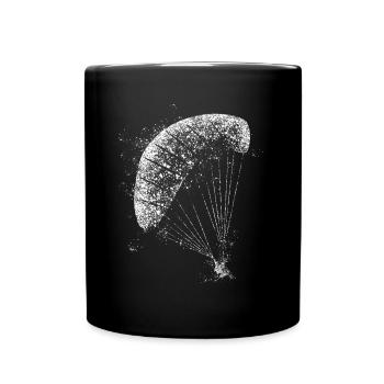 Parapente Gleitsegeln Parapente - Mug uni - noir - Devant