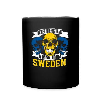 NeverUnderestimate Sweden - Full Colour Mug - black - Front
