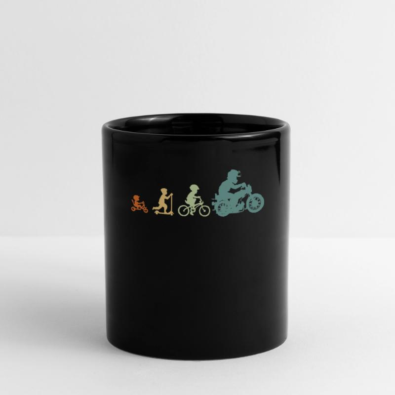 Evolution Simsonfahrer S50 S51 Simme Moped Tasse einfarbig