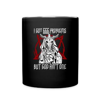 front 50901603212761977 - Tasse einfarbig - Schwarz - Vorne