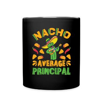 Cinco De Mayo Nacho Principal moyen - Mug uni - noir - Devant