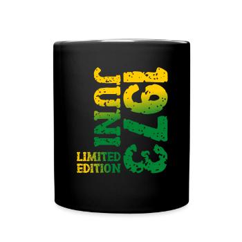 1973 juin édition limitée cadeau d’anniversaire - Mug uni - noir - Devant