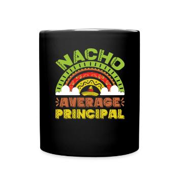 Cinco De Mayo Nacho Principal moyen - Mug uni - noir - Devant