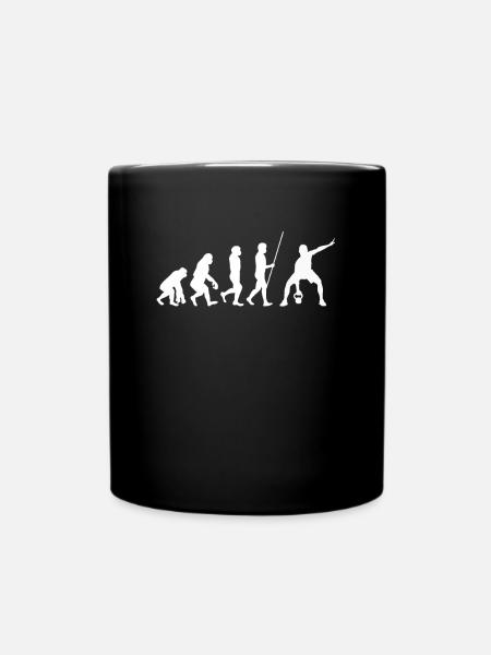 Kettlebell Workout Retro Fitness Gym - Tasse einfarbig - Schwarz