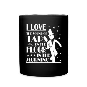 Tap Dance - Clogging Dance - Tap Dancing - Tasse einfarbig - Schwarz - Vorne