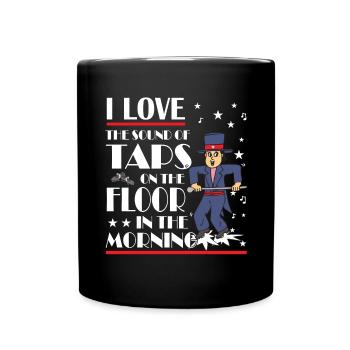 Tap Dance - Clogging Dance - Tap Dancer - Tasse einfarbig - Schwarz - Vorne
